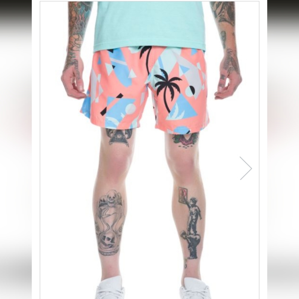 Boardies Overlay 5" Swim Short Size XL NWT Peach